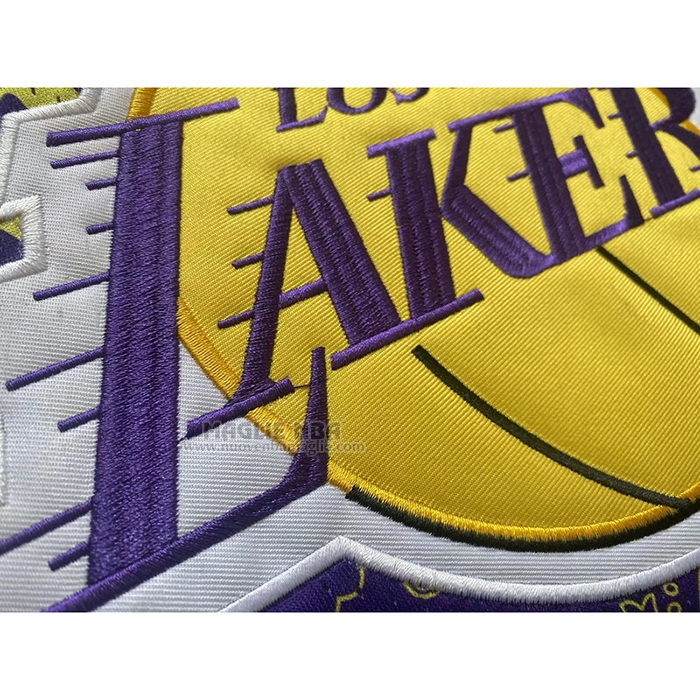 Maglia
 Kobe Bryant NO 24 Los Angeles Lakers Mitchell & Ness 2007-08 Viola2
